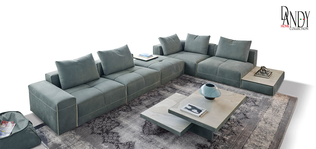 Puzzle Sofa by Gamma | Modular Italian Leather Sofa – ItalMod