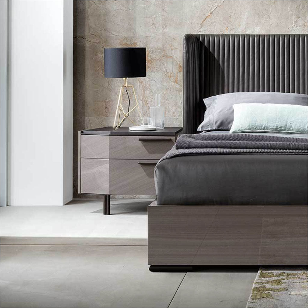 Olimpia 2 Drawer Nightstand - Canal Furniture