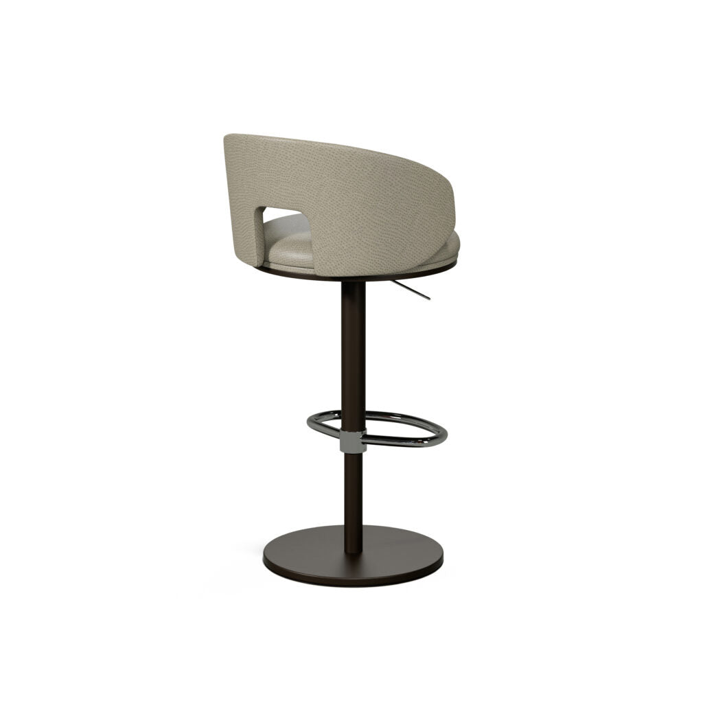Clay Swivel Barstool 4073B-H | Elite Modern - Canal Furniture