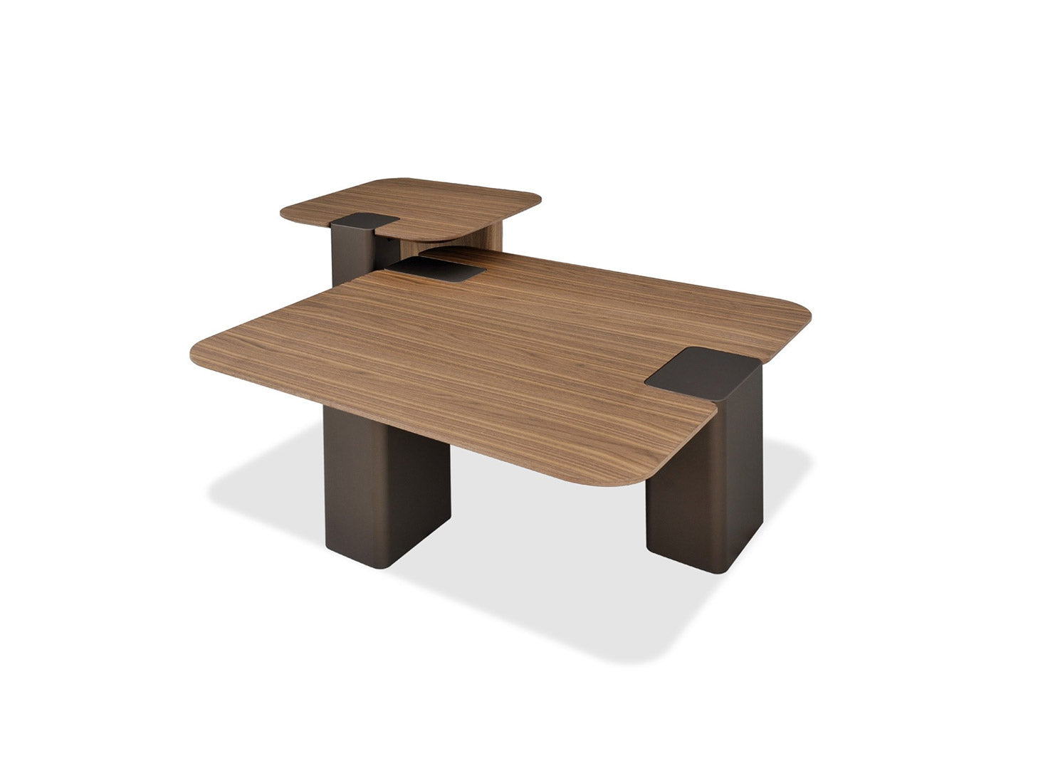467E4 Coffee Table in Walnut | J&M Furniture - Canal Furniture