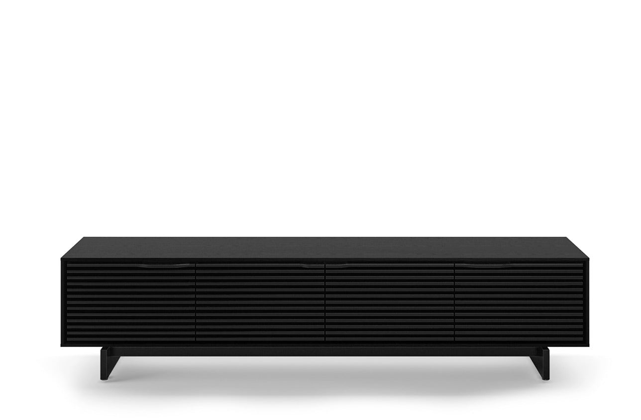 Align 7473 Media Storage in Ebonized Ash | BDI - Canal Furniture