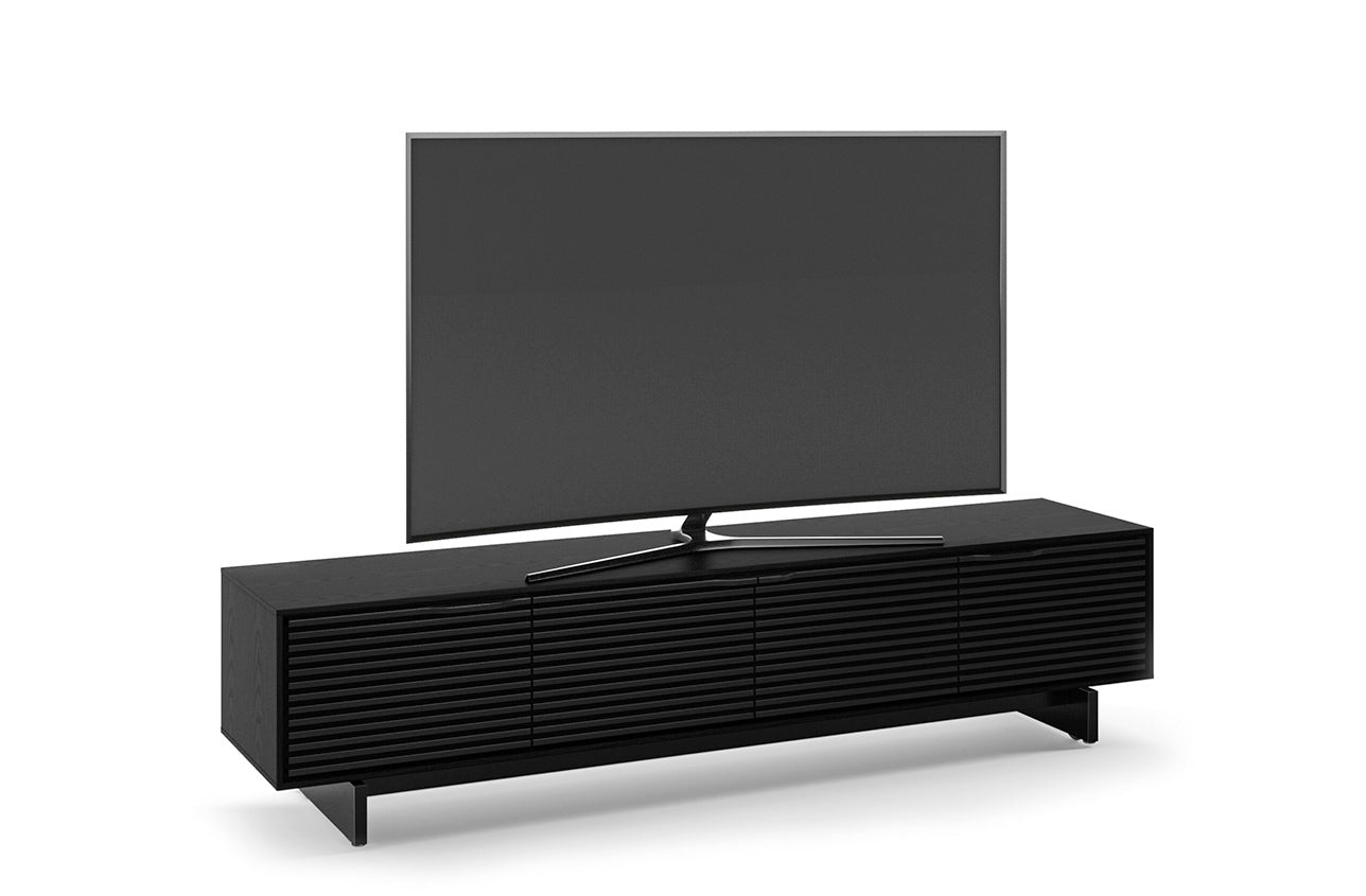 Align 7473 Media Storage in Ebonized Ash | BDI - Canal Furniture