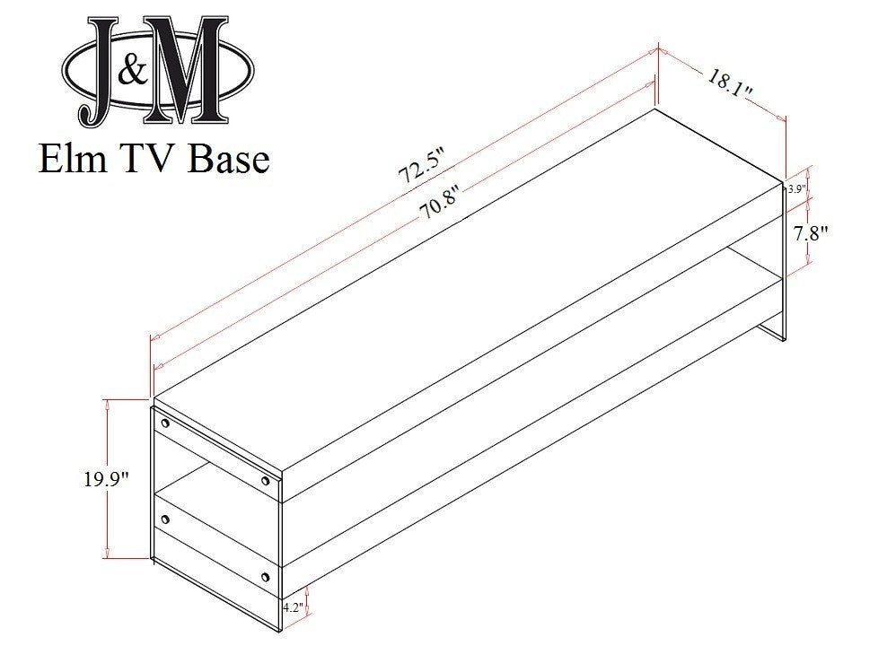 Elm TV Base | J&M Furniture - Canal Furniture