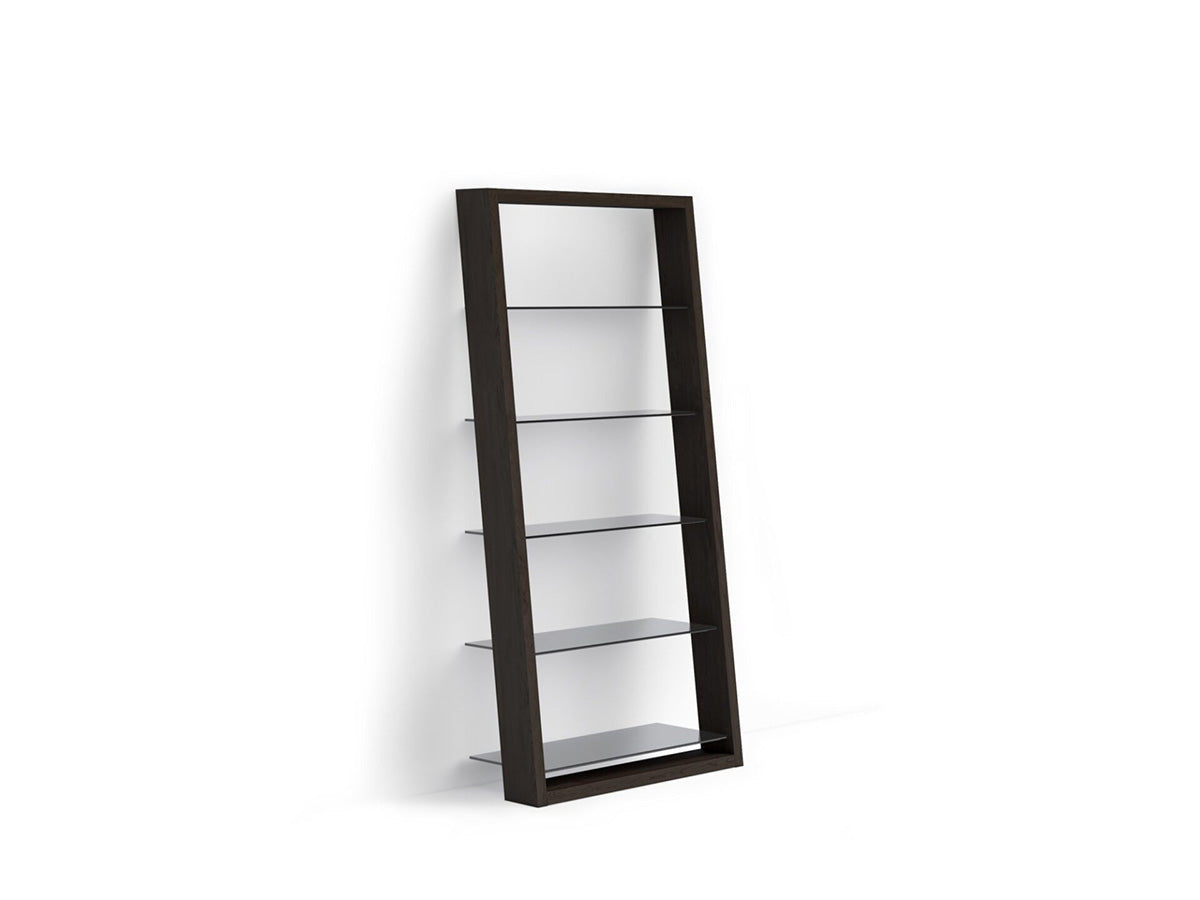 Eileen 5166 Modern Leaning Glass Shelf | BDI Furniture - Canal Furniture