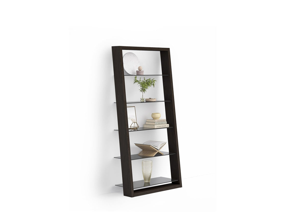 Eileen 5166 Modern Leaning Glass Shelf | BDI Furniture - Canal Furniture