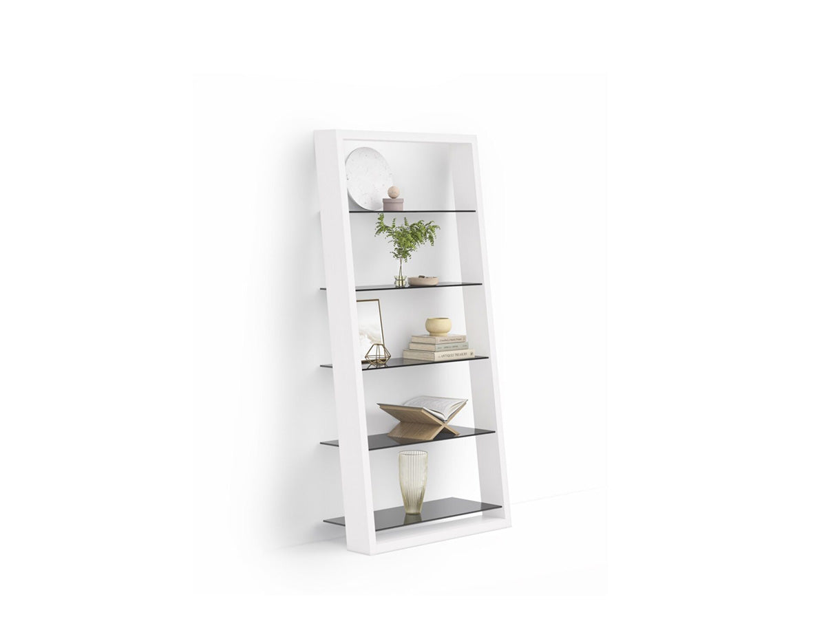 Eileen 5166 Modern Leaning Glass Shelf | BDI Furniture - Canal Furniture