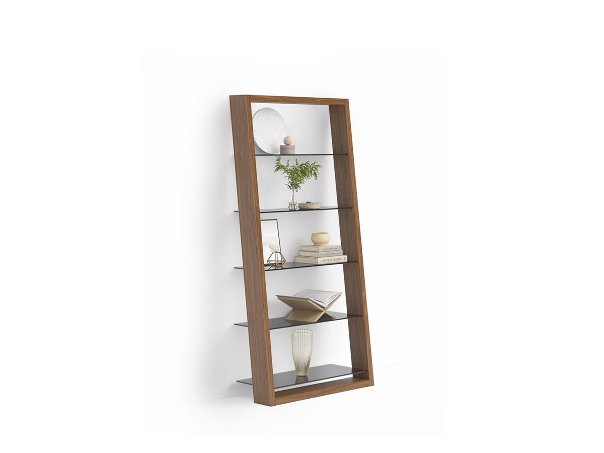 Eileen 5166 Modern Leaning Glass Shelf | BDI Furniture - Canal Furniture