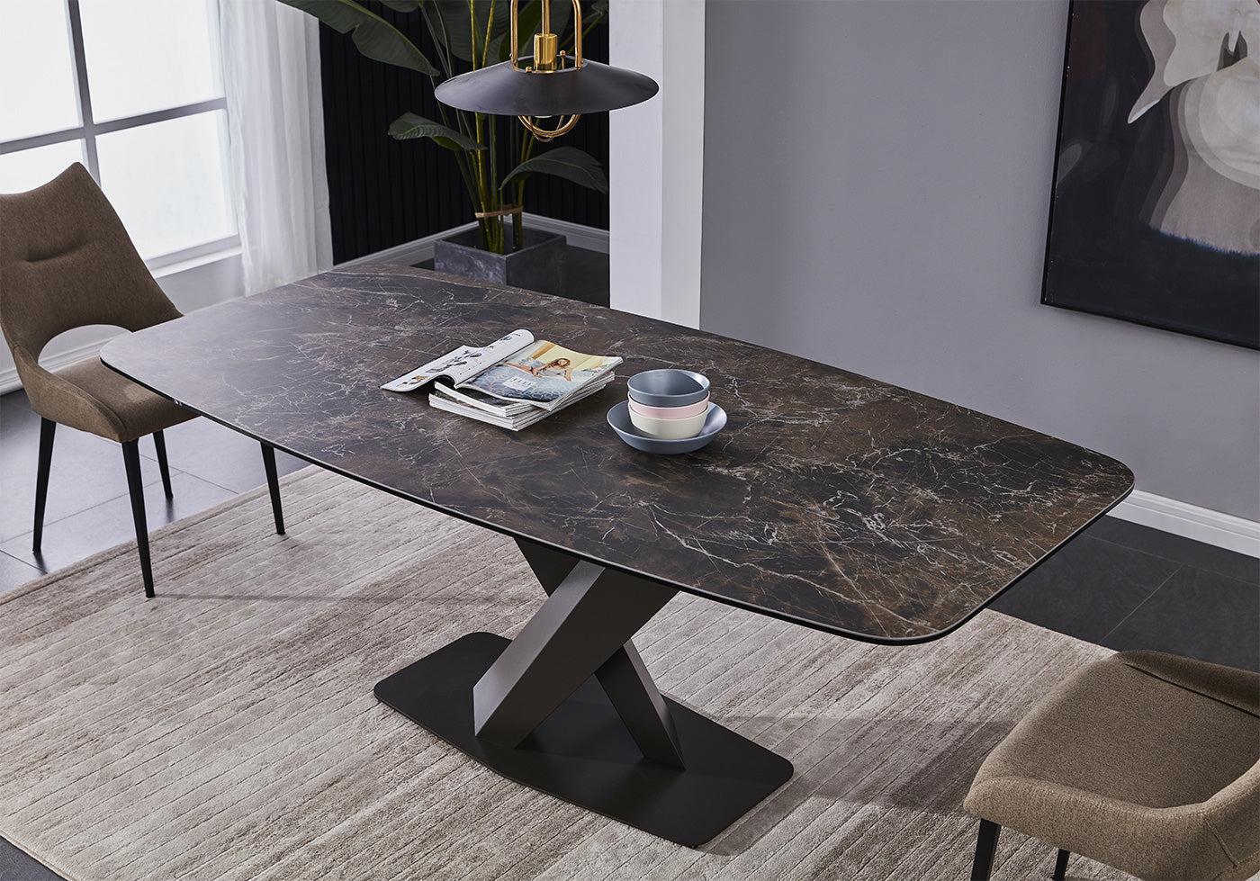 Elegance Fixed Table | J&M Furniture - Canal Furniture