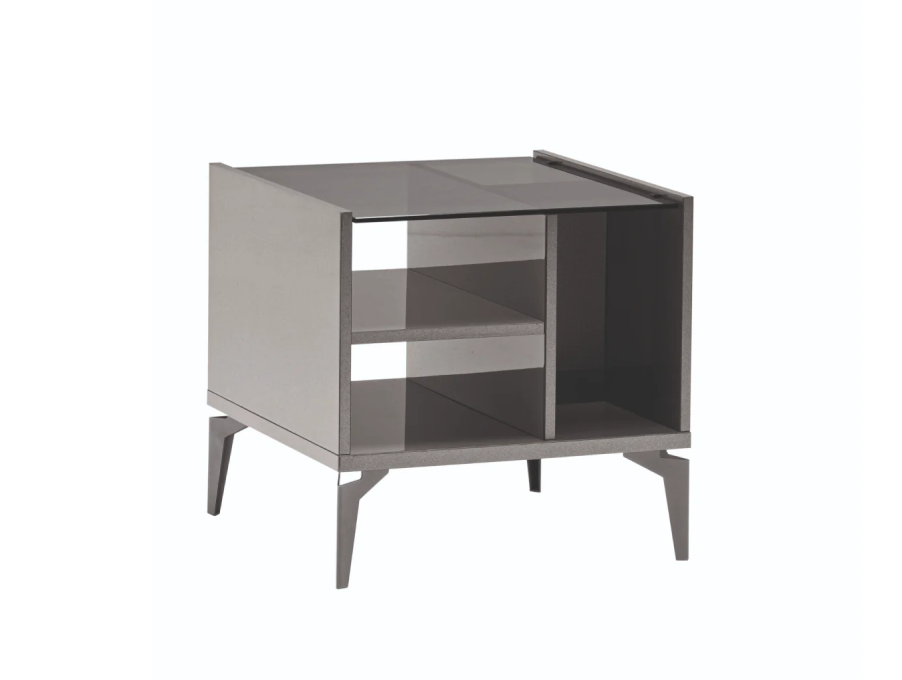 Graphite Side Table - Canal Furniture