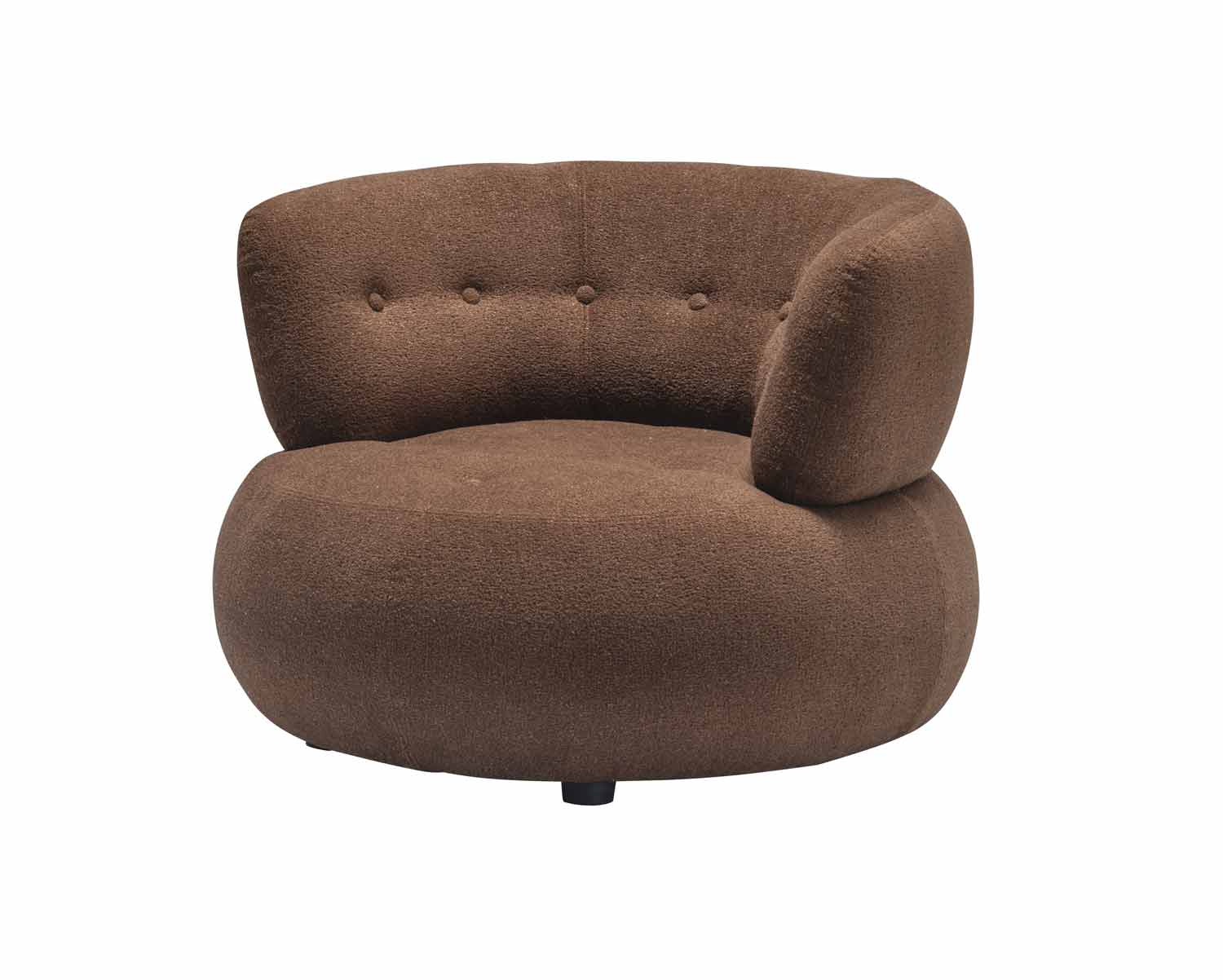 HF5512 Fabric Armchair in Dark Brown | J&M Furniture - Canal Furniture