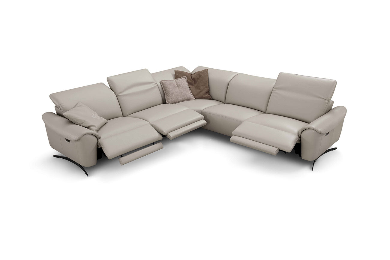 i948 Reclining Sectional Sofa in taupe | Incanto - Canal Furniture