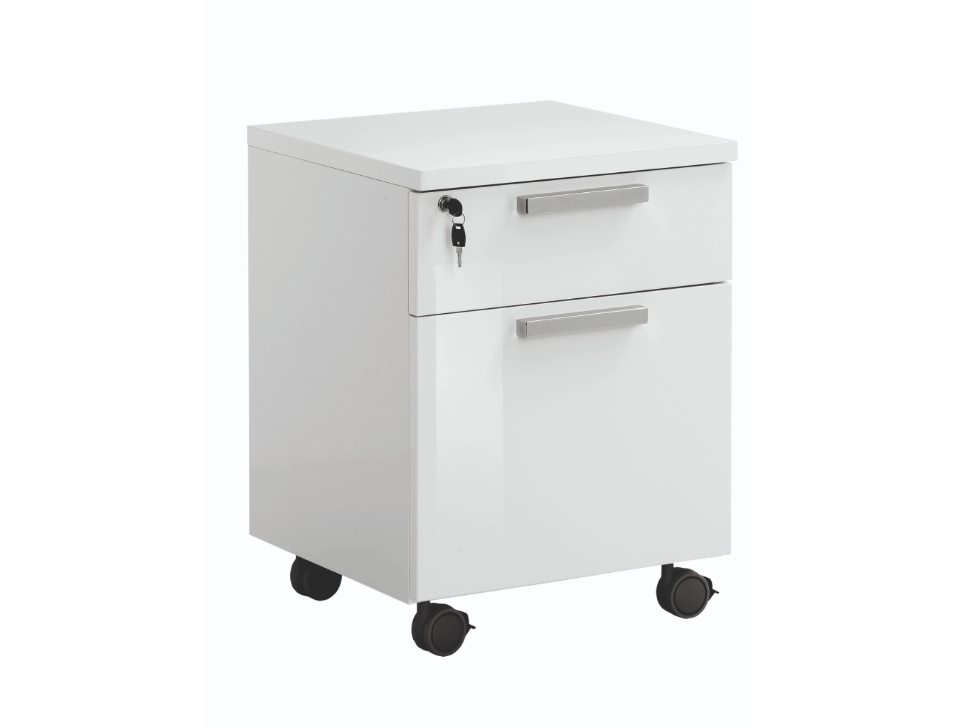 Sedona 2-Drawer File Pedestal on Wheels - Canal Furniture