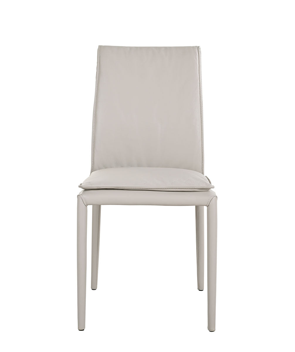 Togo Dining Chair in Light Grey (pair) | J&M Furniture - Canal Furniture
