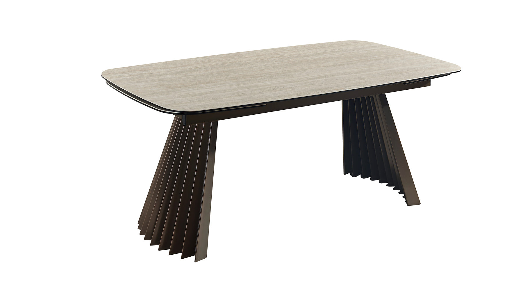 Warm Travertine Extension Table | J&M Furniture - Canal Furniture