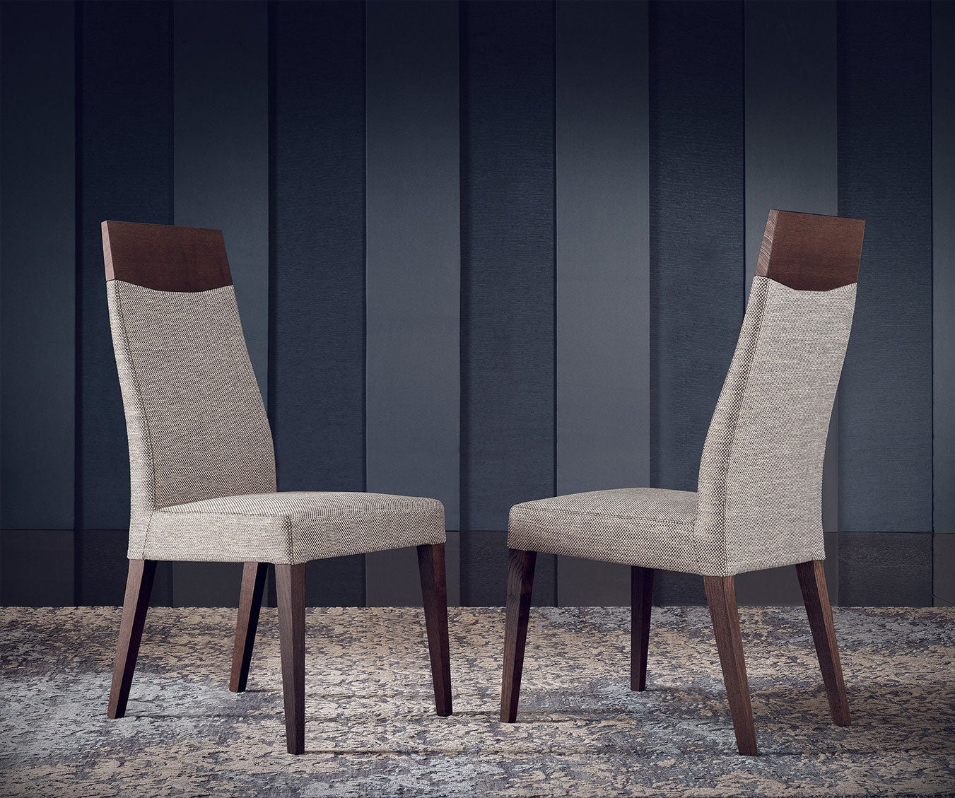 Regale Fabric Chairs (Pair) | Alf Italia - Canal Furniture