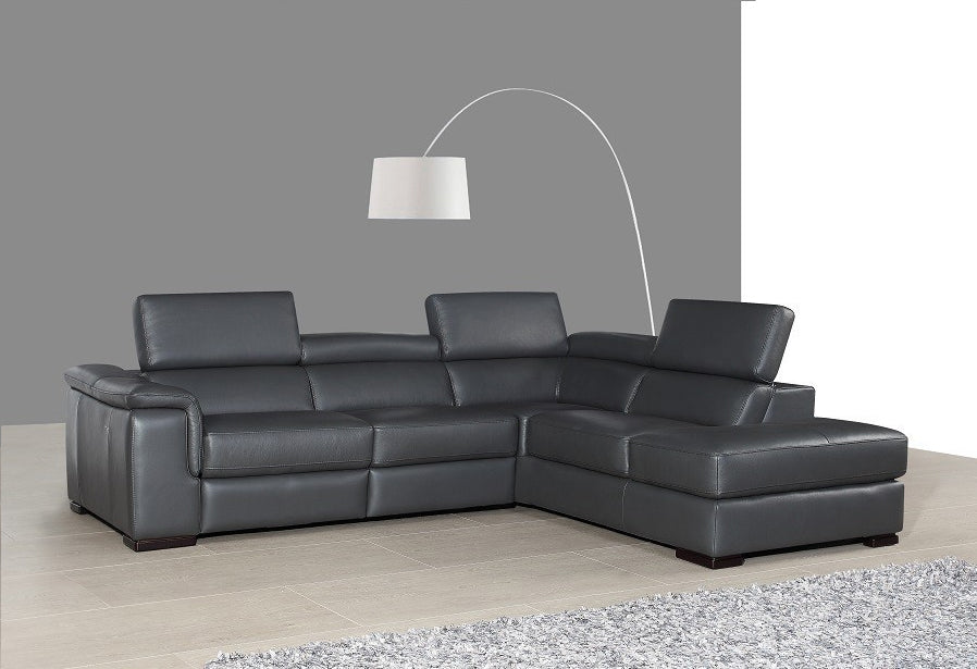Agata Premium Leather Sectional | J&M Furniture - Canal Furniture