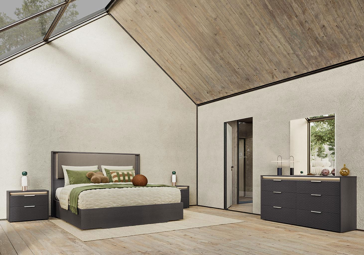 Alf Italia Bedroom Sets Amy Upholstered Bed | Alf Italia