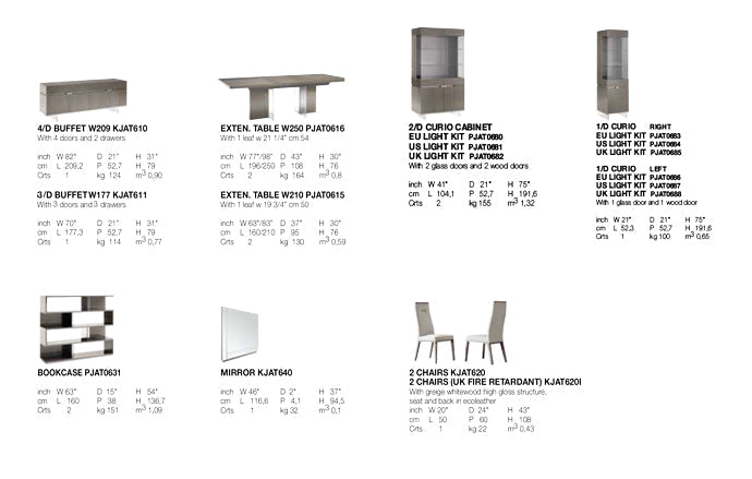 Alf Italia Dining Sets Athena Dining Table | Alf Italia