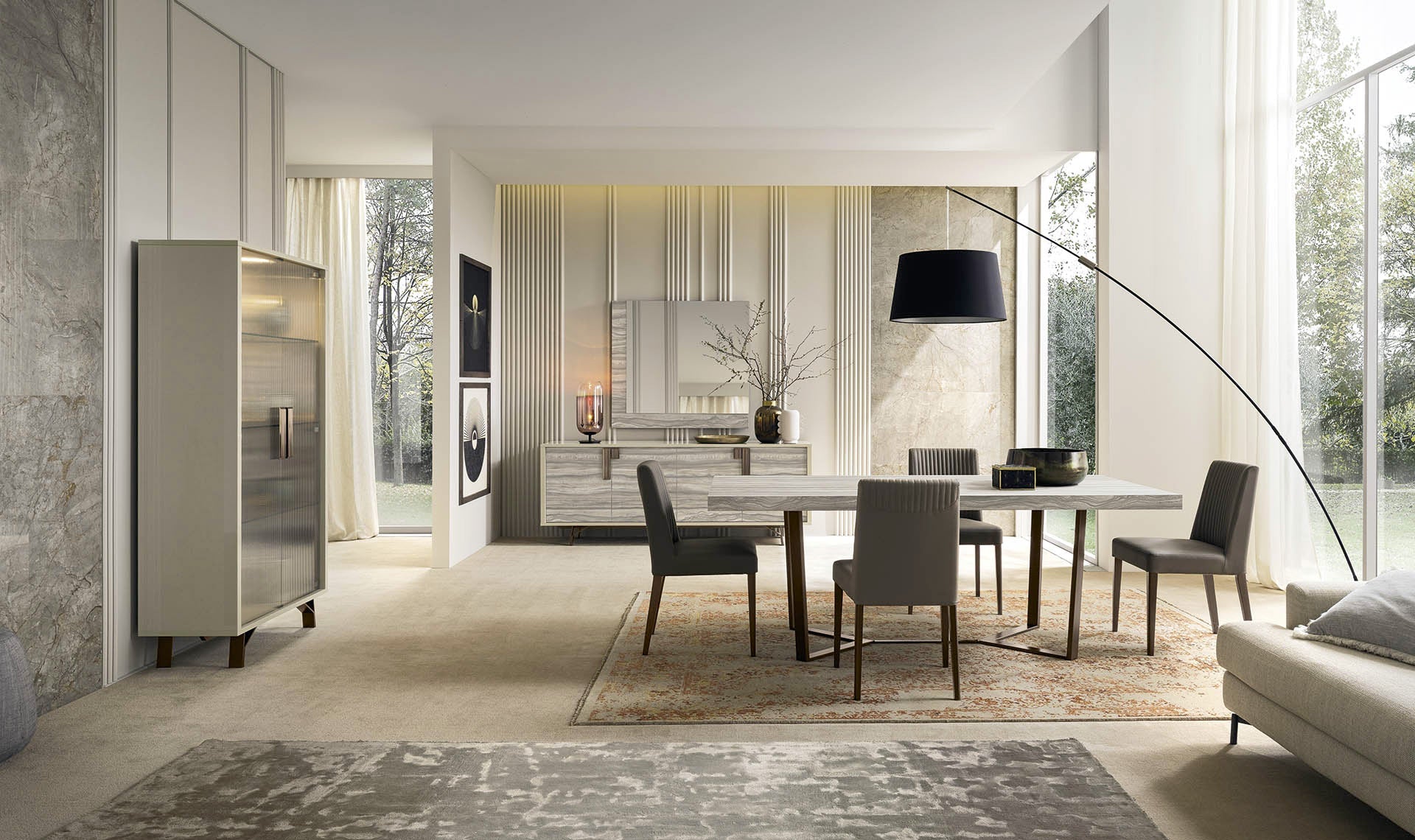 Alf Italia Dining Sets Jupiter Dining Table | Alf Italia