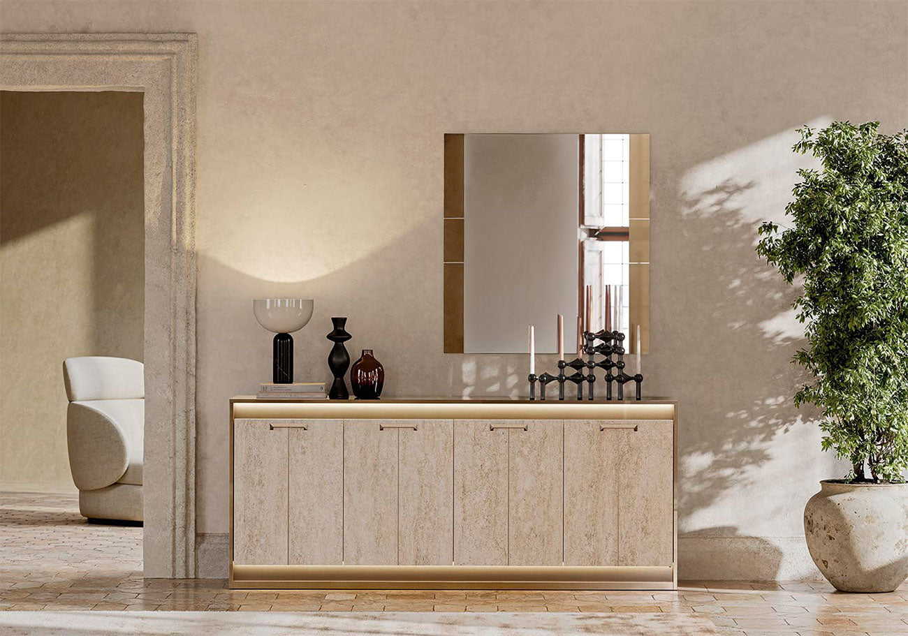 Alf Italia Sideboards & Buffet Jo 4-Door Buffet - 83"