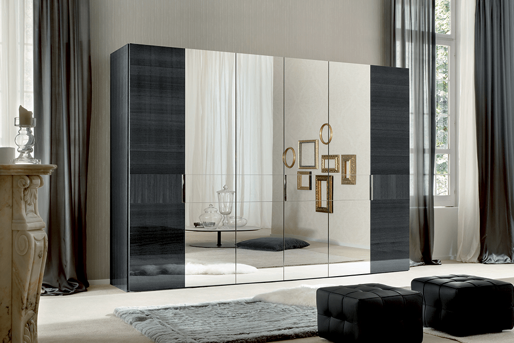 Alf Italia Wardrobe Montecarlo Short Swinging Wardrobe (89")