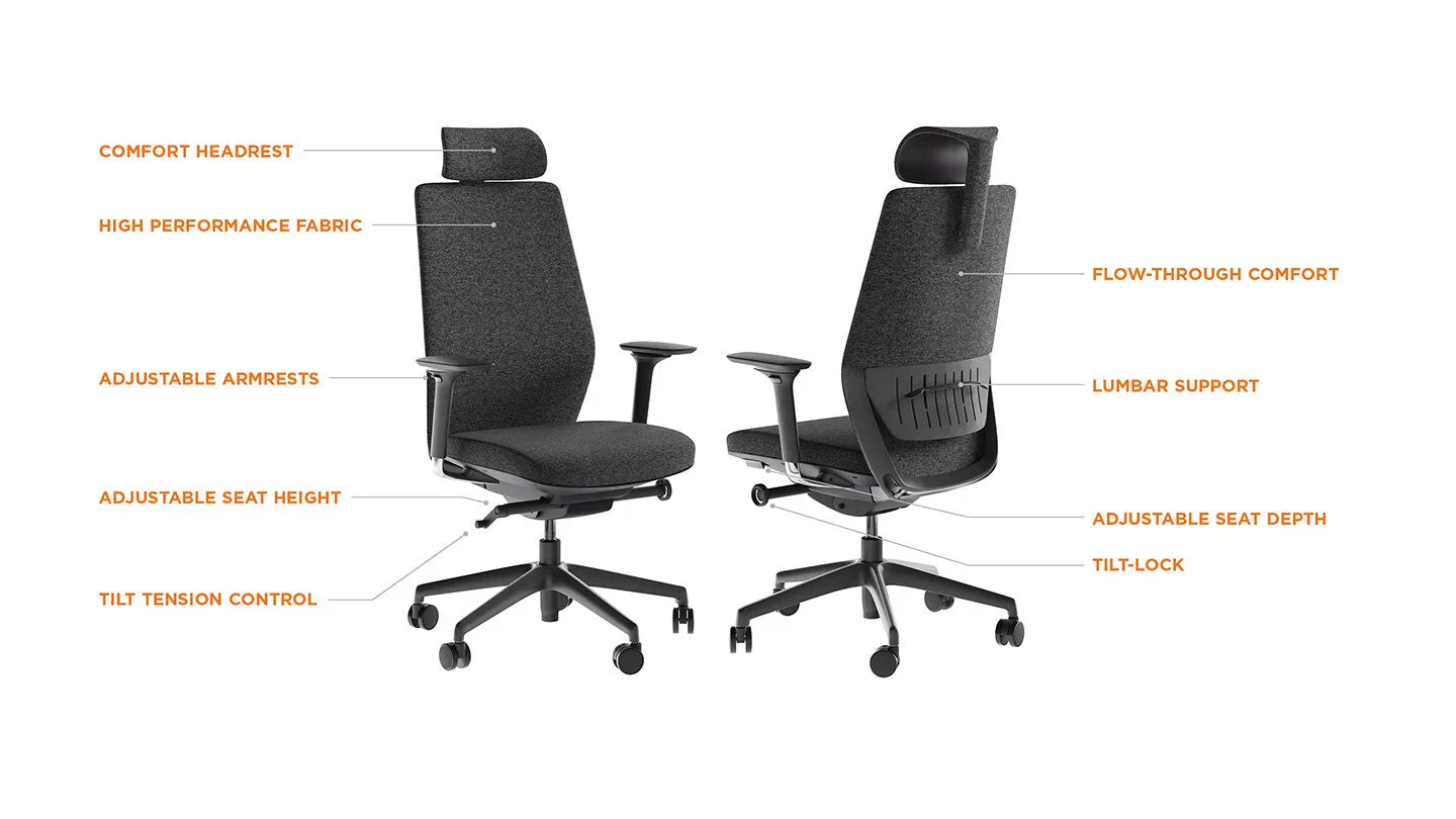 BDI Chair Coda 3521 Office Chair | BDI