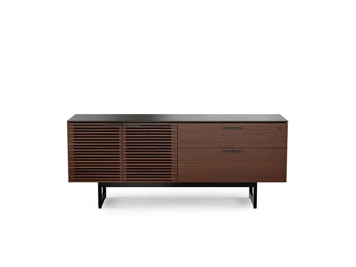 BDI Credenza Chocolate Stained Walnut (CWL) Corridor 6529 Credenza | BDI