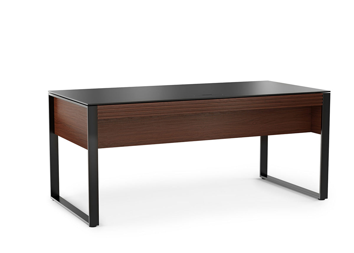BDI Desk Chocolate Stained Walnut (CWL) Corridor 6521 Desk | BDI