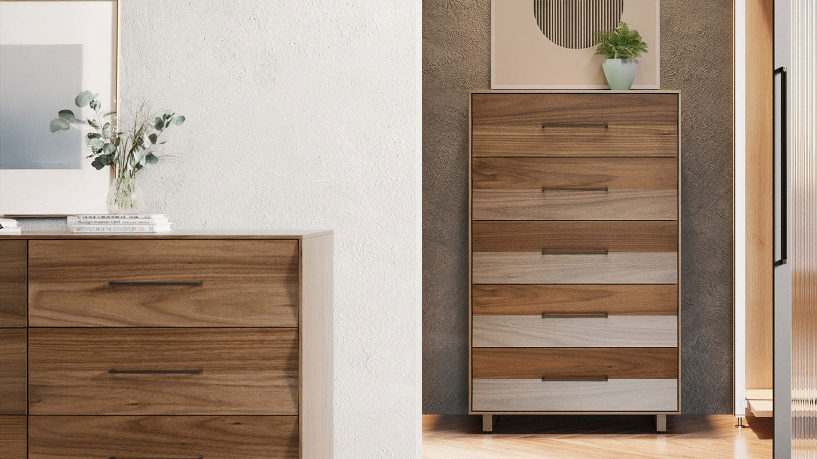 BDI Nightstands Kava Chest in Natural Walnut - 9685