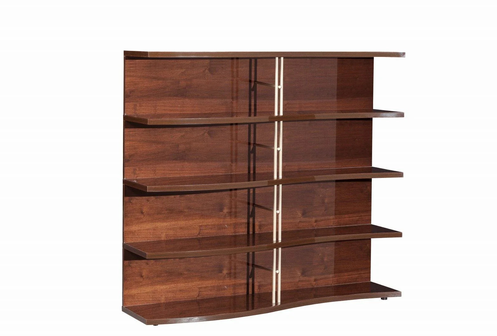 Bellagio Bookcase Coffee Walnut - Canal Furniture
