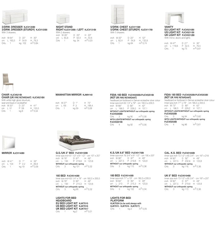 Canova Italian Bed | Alf Italia - Canal Furniture