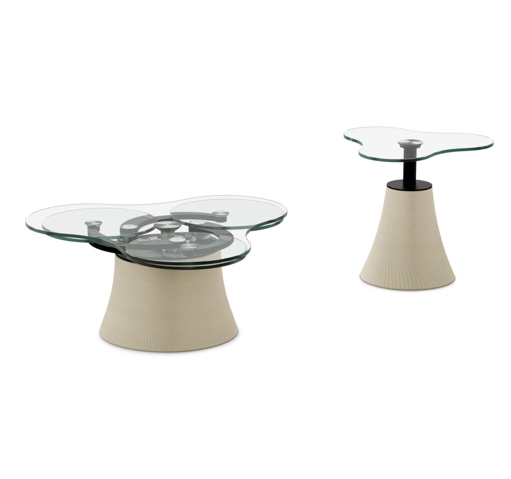 Elite Modern Coffee Table Vortex Motion Cocktail Table 2069 | Elite Modern