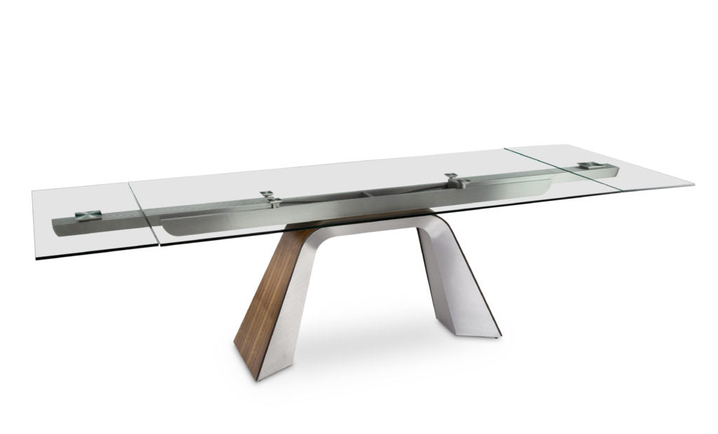 Elite Modern Dining Table Hyper Extension Glass Table 3019 | Elite Modern