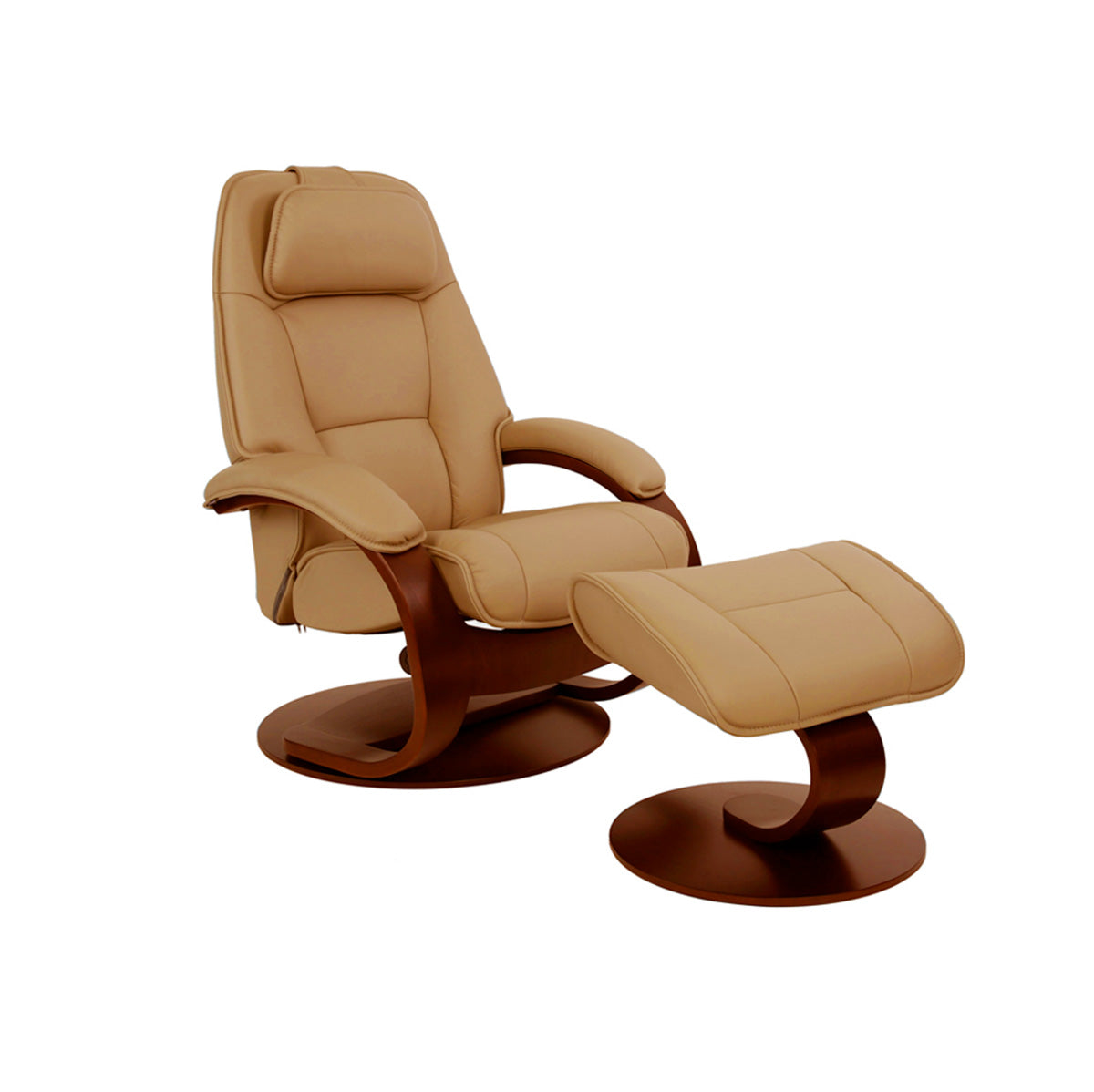 Fjords Chair Admiral C Recliner in Whiskey | Fjords