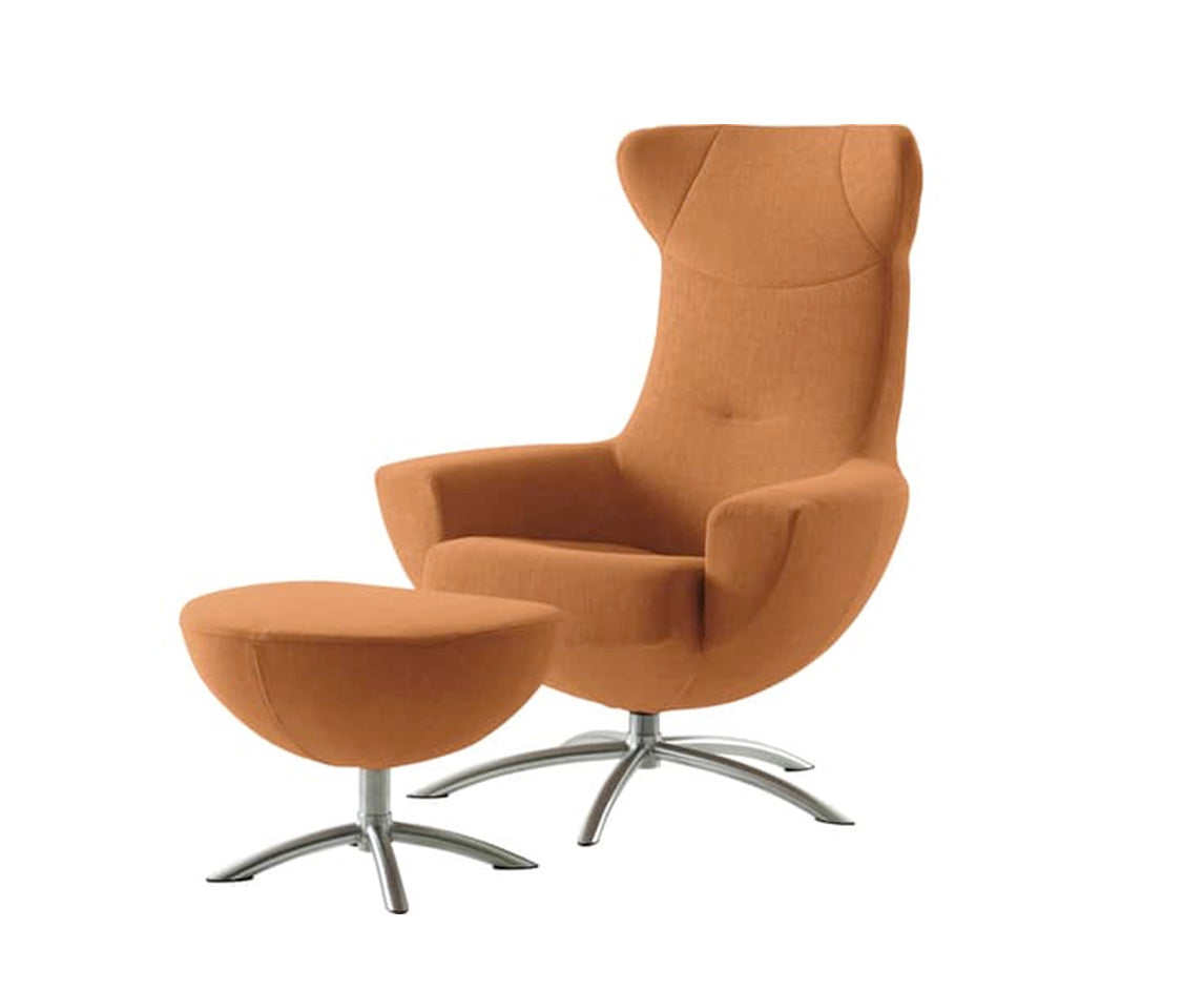 Fjords Chair Baloo Recliner Chair in Light Terracotta | Fjords