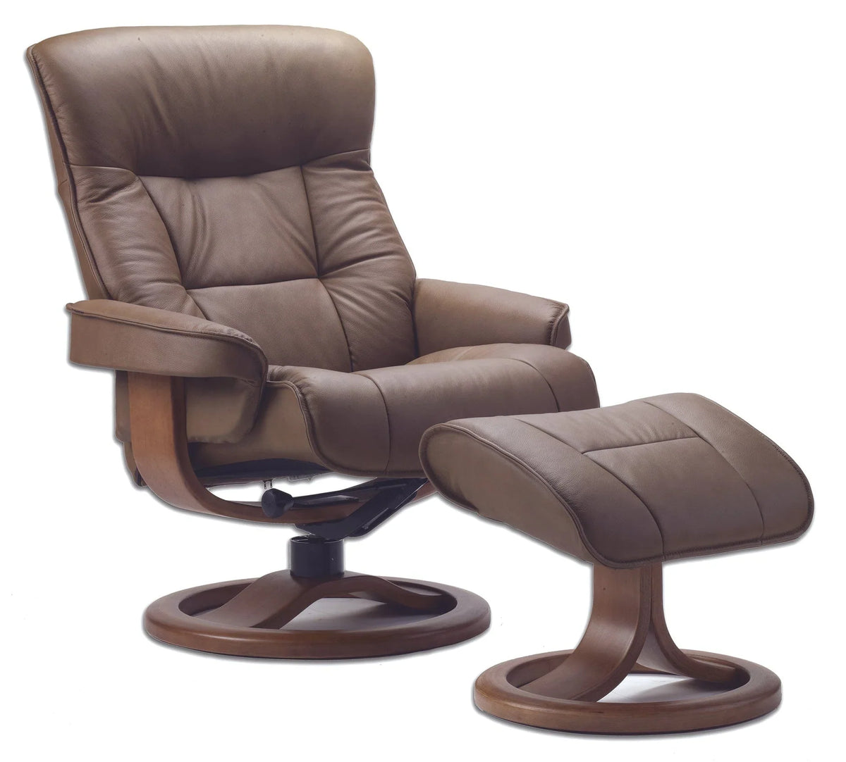 Fjords Chair Small / Cappuccino Bergen R Recliner | Fjords