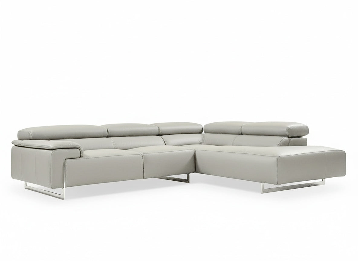 i794 Sectional in Light Grey | Incanto - Canal Furniture