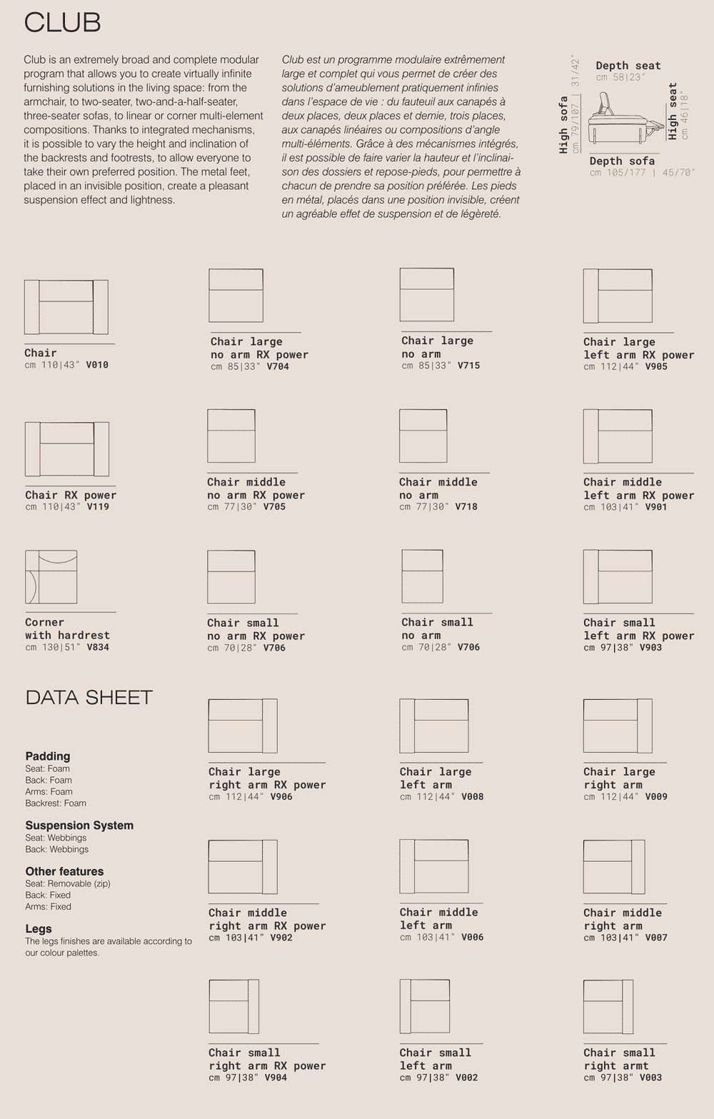Incanto Italian Attitude Couches & Sofa Club i893 Reclining Sectional | Incanto