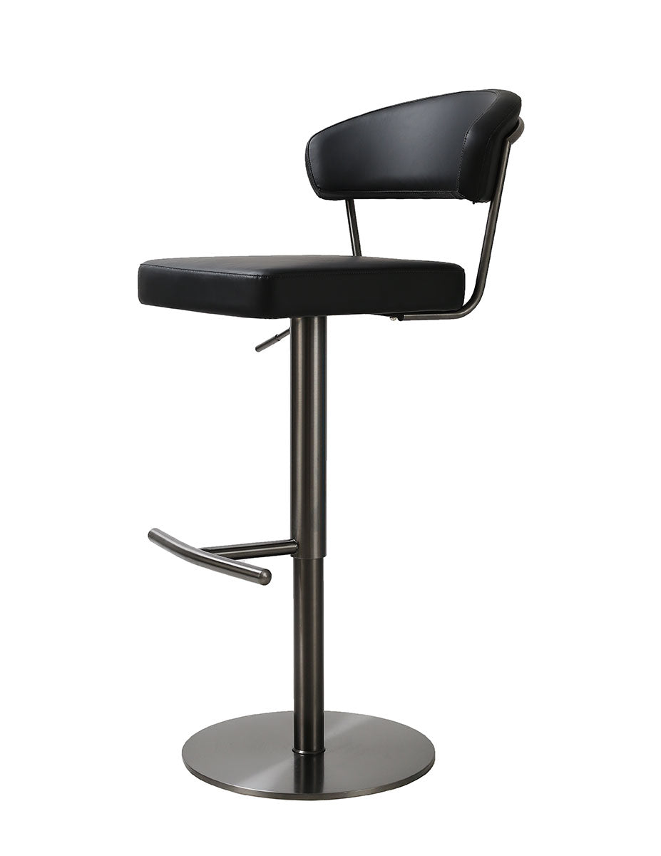 J and M Furniture Barstool K C218A-930 Black Barstool | J&M Furniture