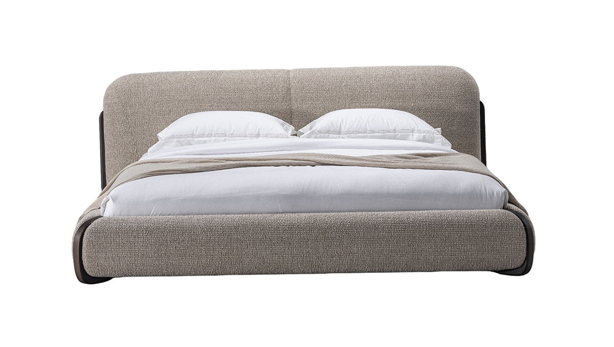 J and M Furniture Bed Nido Upholstered Modern Bed