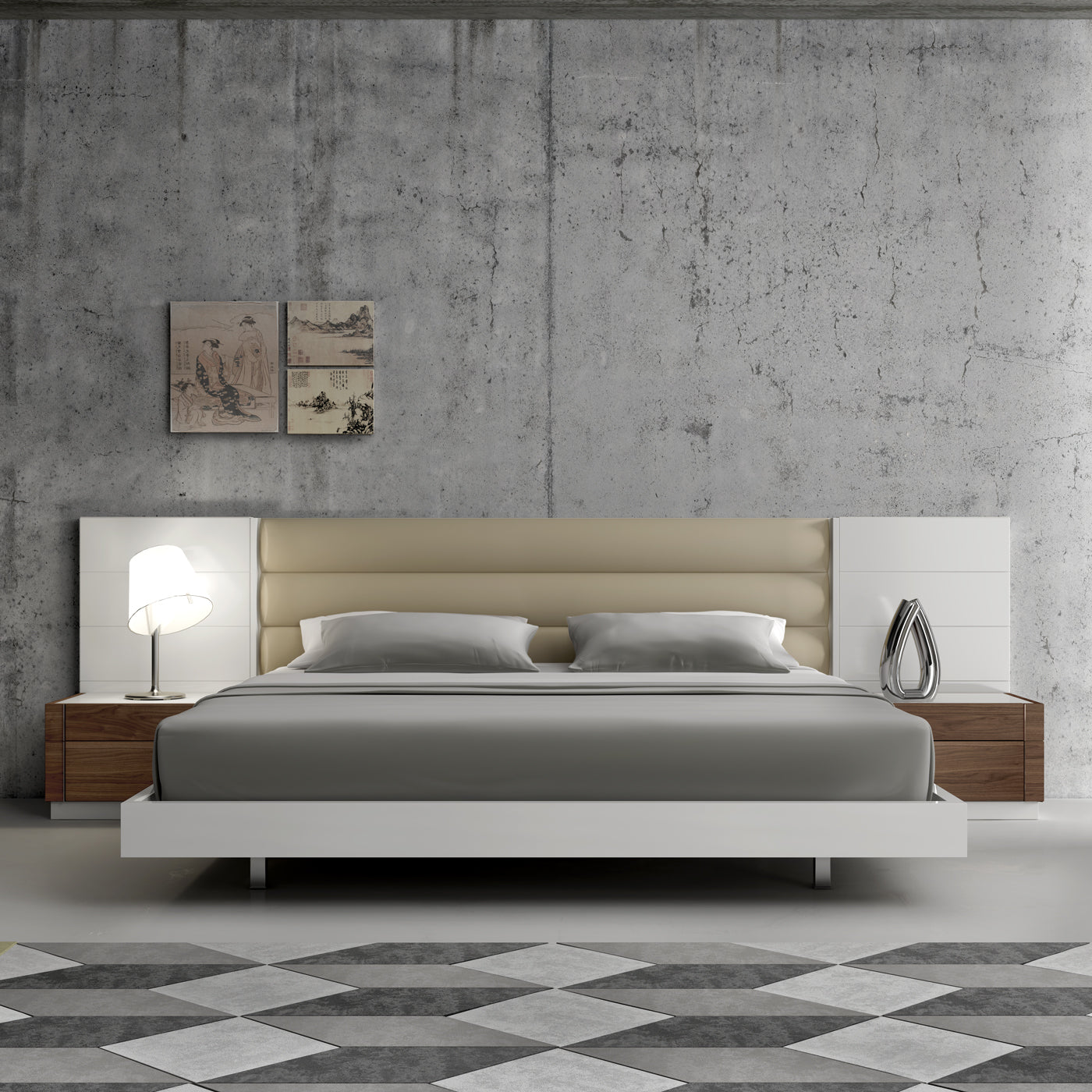 J and M Furniture Bedroom Sets Lisbon Premium Bed | J&M Furniture