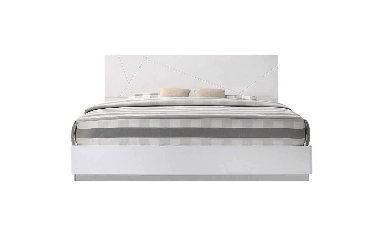 J and M Furniture Bedroom Sets Naples Prime White Bed | J&M Furniture
