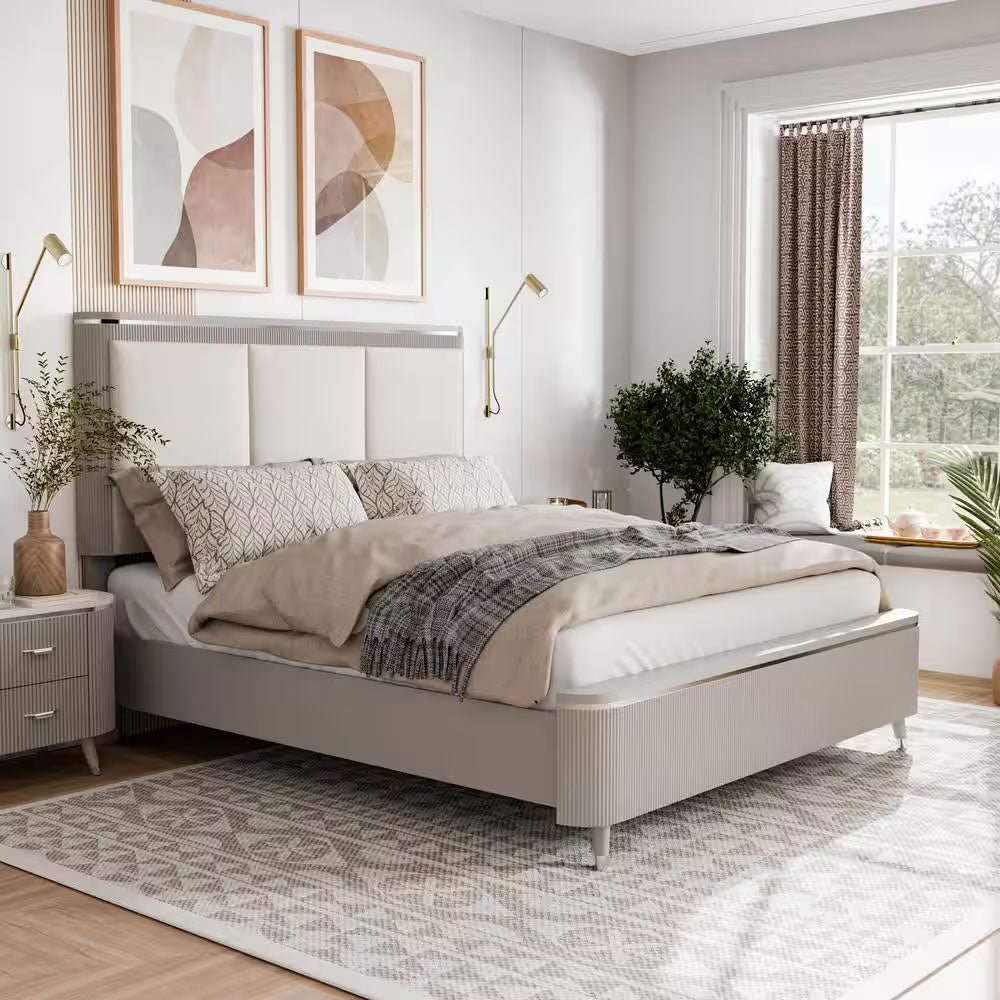 J and M Furniture Bedroom Sets Opal Modern Bed | J&M Furniture