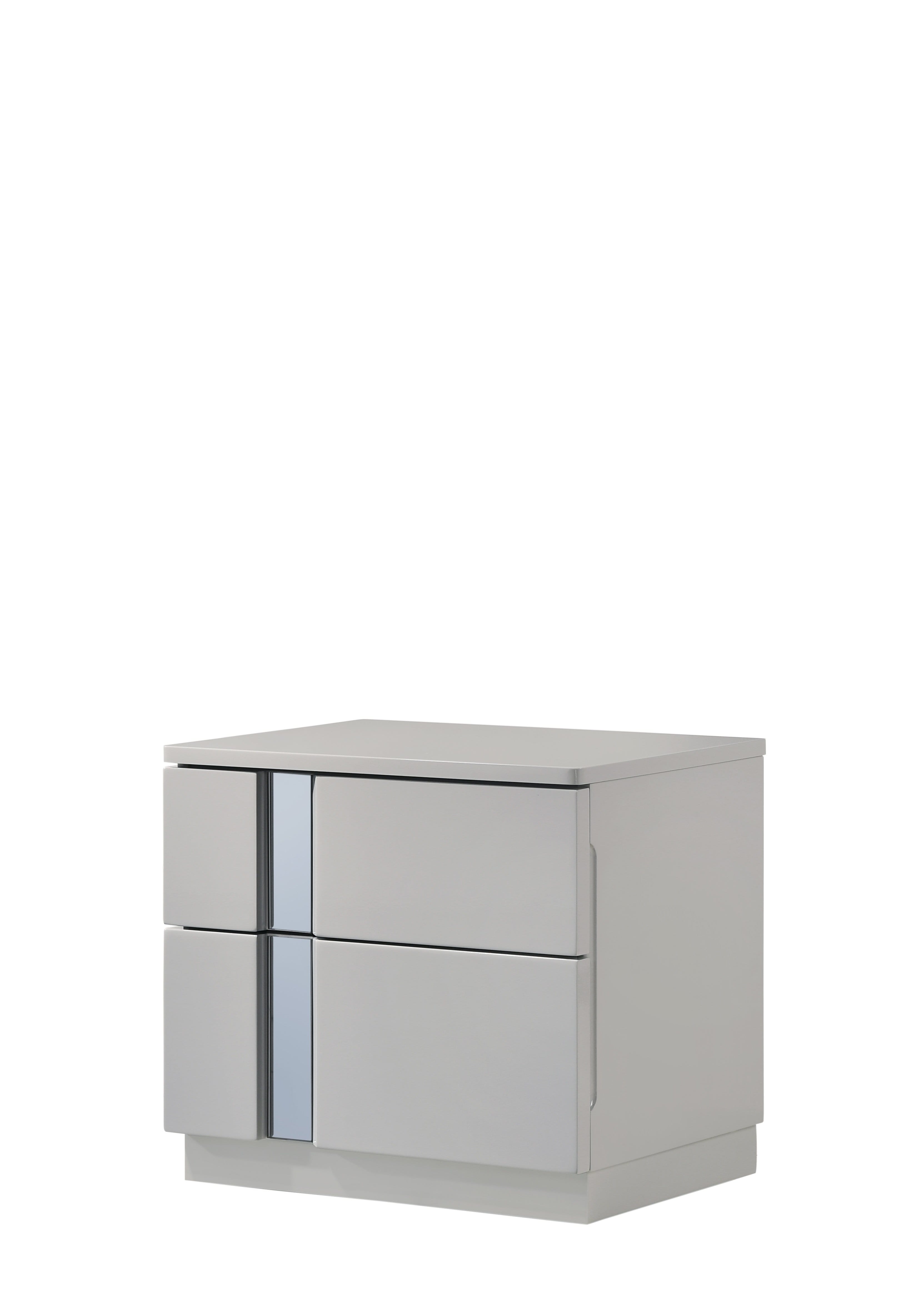 J and M Furniture Bedroom Sets Palermo Modern Bed in Grey | J&M Furniture