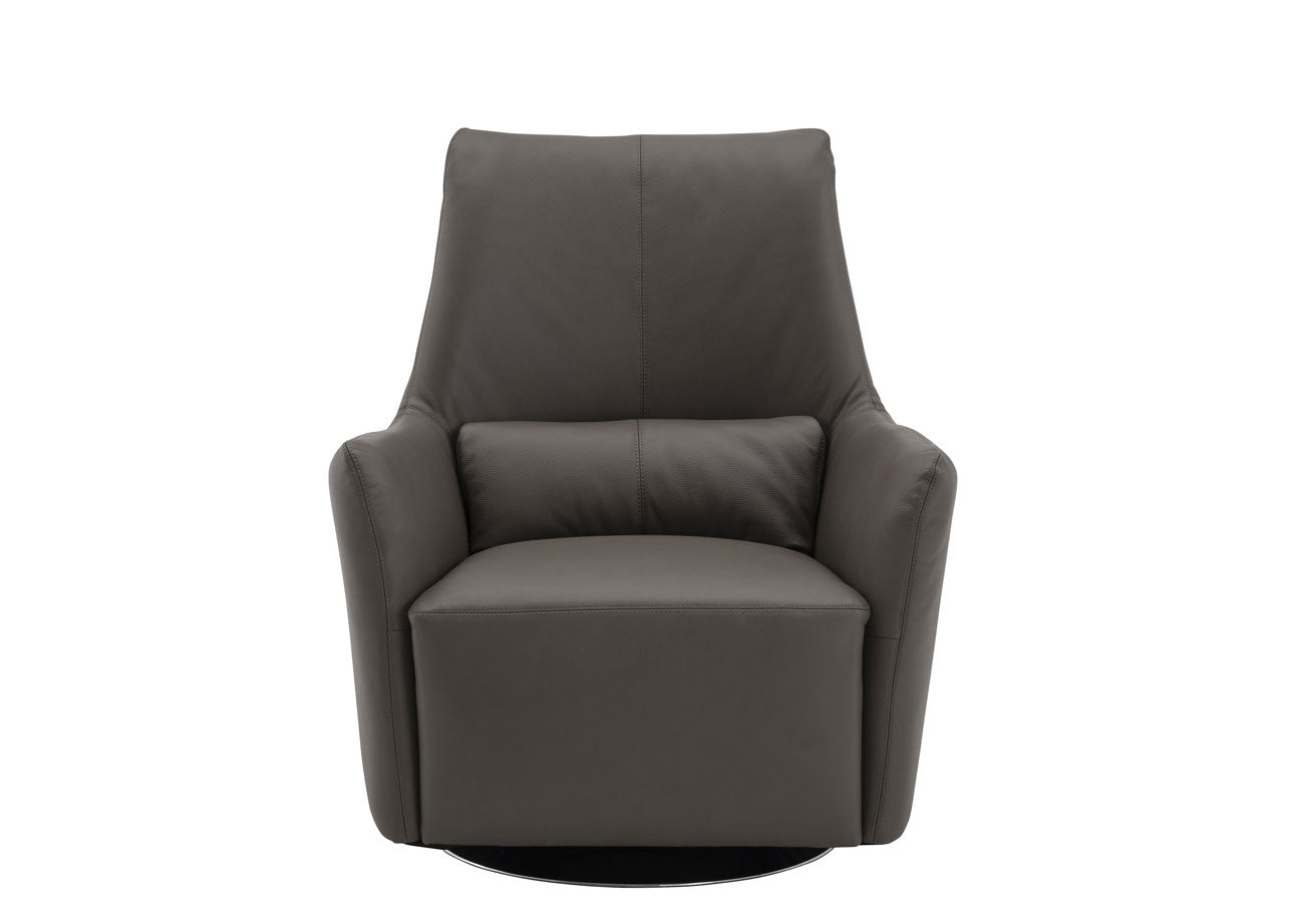 J and M Furniture Chair Haven Swivel Chair in Truffle | J&M Furniture