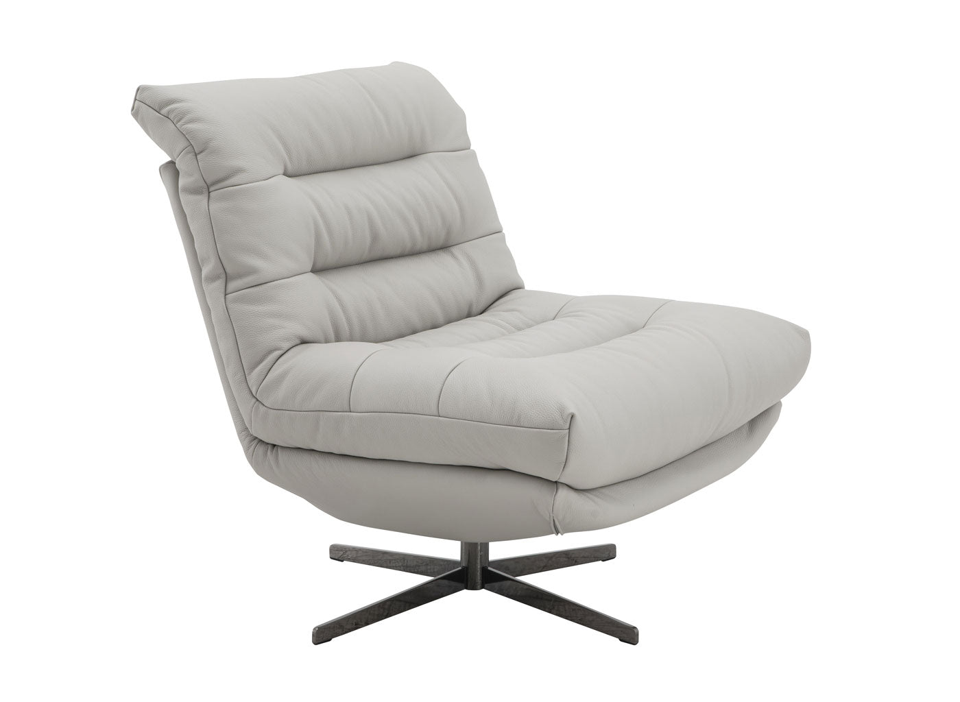 J and M Furniture Chair Nest Swivel Chair in Light Grey | J&M Furniture