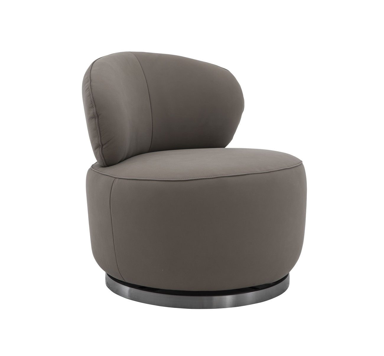 J and M Furniture Chair Nubo Swivel Chair in Brownie | J&M Furniture
