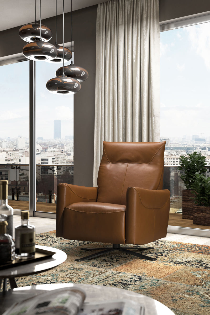 J and M Furniture Chair Reiwa Reclining Chair in Light Grey (474) | J&M Furniture