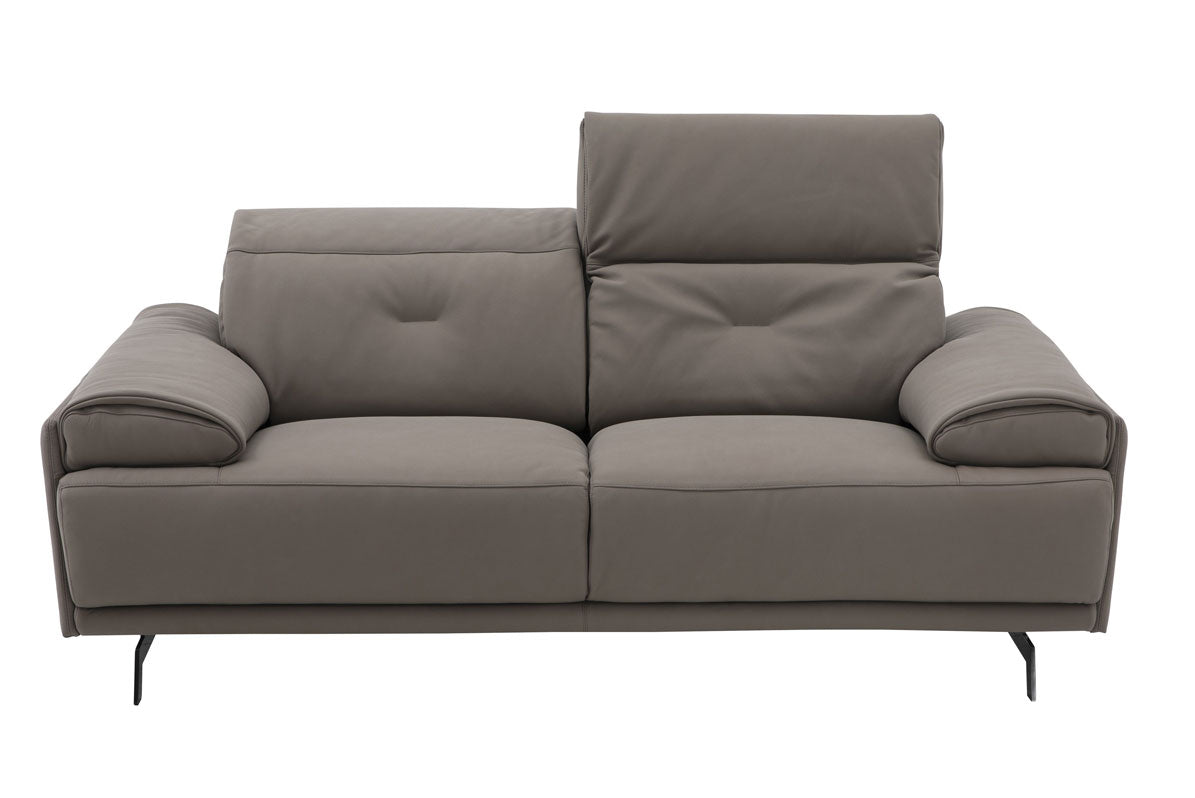 J and M Furniture Couches & Sofa Dolce Vita Leather Power Reclining Loveseat in Brownie