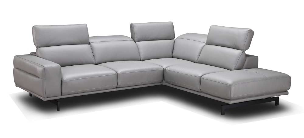 J and M Furniture Couches & Sofa Right Hand Facing Chaise Davenport Light Grey Sectional | J&M Furniture